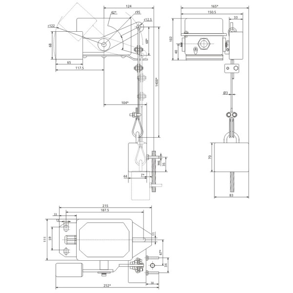 Конечный переключатель Promfactor РР743Е354 - фото №1
