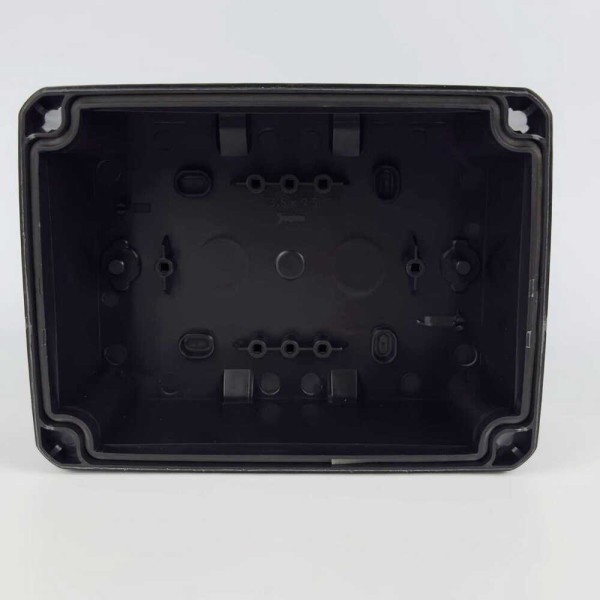 Коробка распределительная СКИМ K160B 163х123х68 без отверстий черная IP67 ( B1102015 ) - фото №2