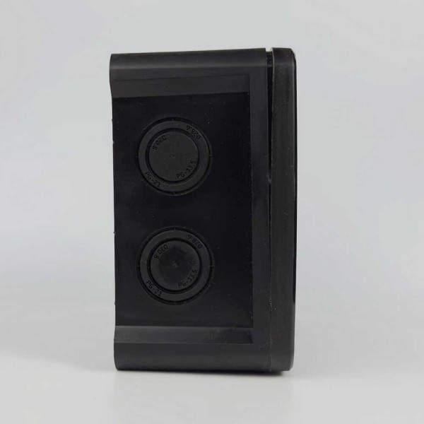 Коробка распределительная СКИМ K160B 163х123х68 без отверстий черная IP67 ( B1102015 ) - фото №3