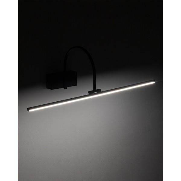 Подсветка для картин, бра, настенный светильник Nowodvorski 11958 Artline LED M 1x6W 3000K 410Lm IP20 черный - фото №2