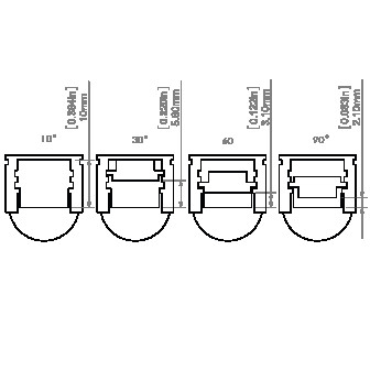 LED-профіль KLUS REGULOR, 3 метр (KLUS_A18068A_3) - фото №5