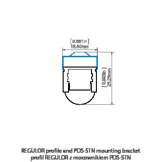 LED-профіль KLUS REGULOR, 3 метр (KLUS_A18068A_3) - фото №6