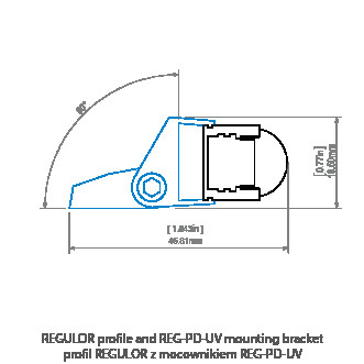 LED-профіль KLUS REGULOR, 3 метр (KLUS_A18068A_3) - фото №8