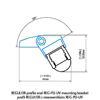 LED-профіль KLUS REGULOR, 3 метр (KLUS_A18068A_3) - фото №9