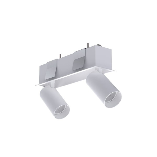 Светильник поворотный, спот Nowodvorski 10465 Mono Deep II GU10 2x10W IP20 белый