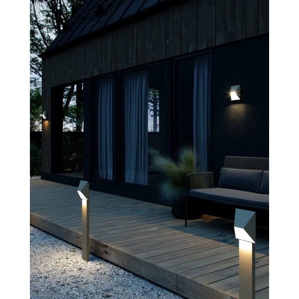 Вуличний світильник Nordlux 2218208008 Pontio GU10 1x25W IP54 пісочний - фото №1