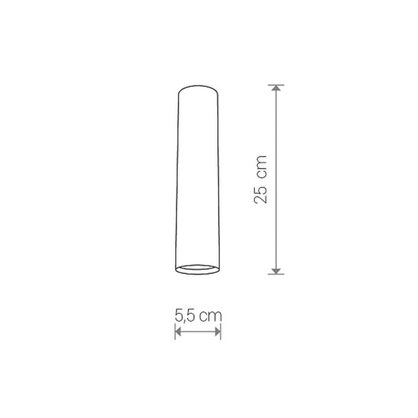 Абажур Nowodvorski 8476 Cameleon Eye M GU10 Graphite - фото №1