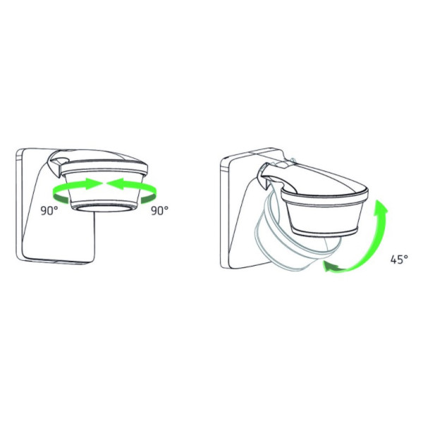 Датчик движения Theben the LUXA P300 WH - фото №10