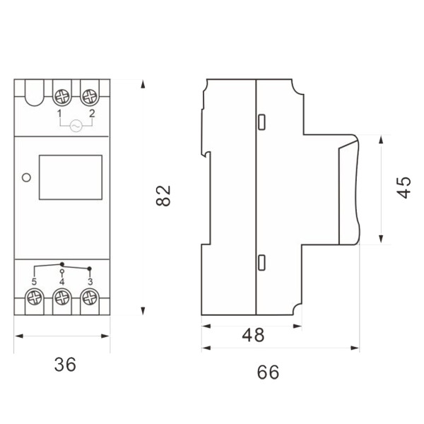 Добовий електронний таймер TOSUNlux ТНС-811 20А 220-240В АС з імпульсною функцією (6940151034636) - фото №1