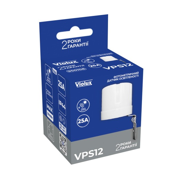 Датчик світлочутливий Violux VPS12 25A ( 950108 ) - фото №2
