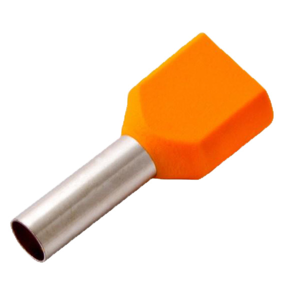 Втулочный наконечник TNSy TE0510 100шт оранжевый (TNSy5500123)