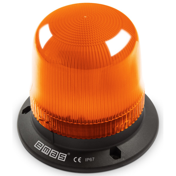 Жовтий багатофункціональний проблисковий маяк Emas IT120Y220 220В AC Ø120мм