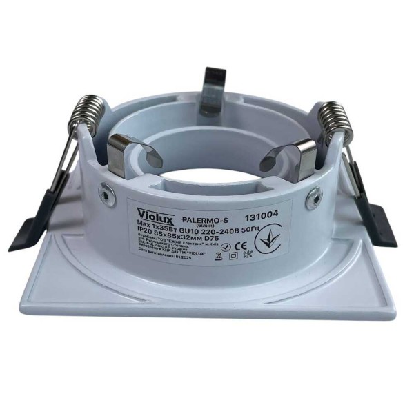 Светильник точечный Violux PALERMO-S GU10 IP20 белый ( 131004 ) - фото №4