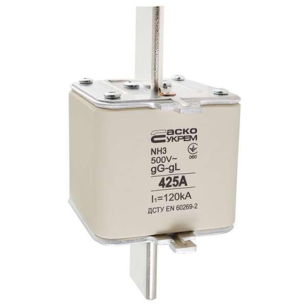 Запобіжник Аско-Укрем NH3 425A gG (A0050010039) - фото №1