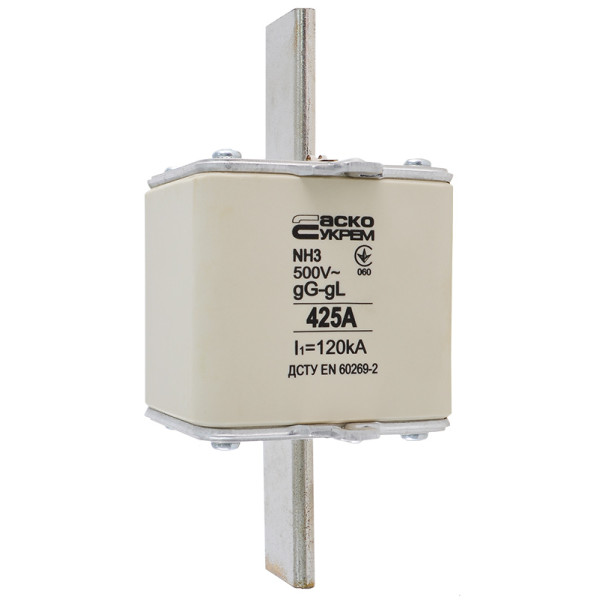 Запобіжник Аско-Укрем NH3 425A gG (A0050010039) - фото №2