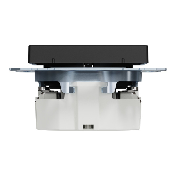 Механізм розетки SCHUKO Merten System M Ocean Plastic MEG2301-0403 (матовий чорний) - фото №2