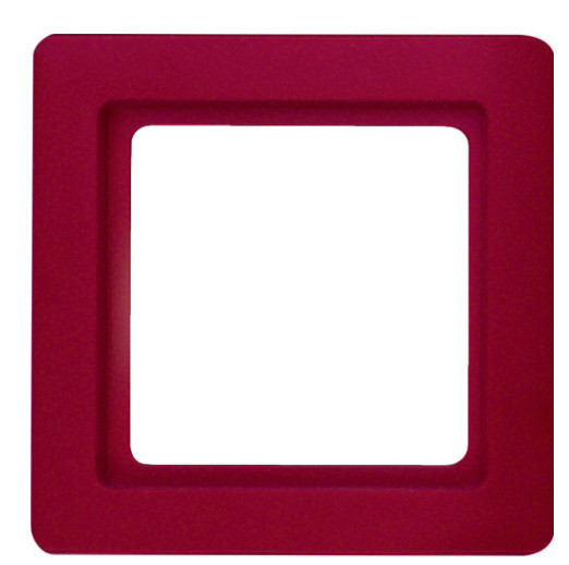 Одноместная рамка Berker Q.1 10116062 (красная)