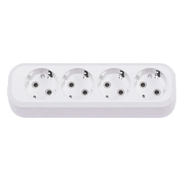 Колодка TNSy Leon на 4 розетки з заземленням (TNSy5000066)