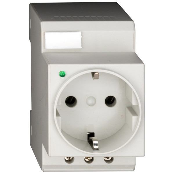 Розетка Schrack BZ325003 с заземлением и подсветкой