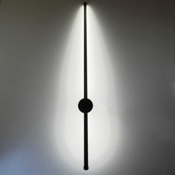 Светильник настенный Violux POINTER 16W 3000/4200/6000K 1200Lm IP20 черный ( 551119 )