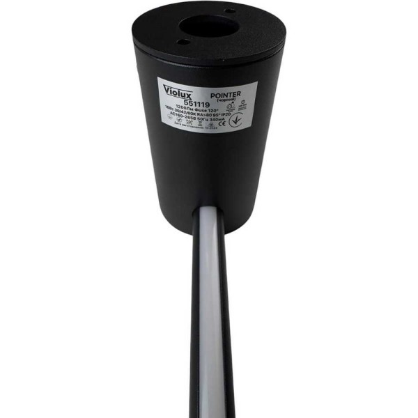 Светильник настенный Violux POINTER 16W 3000/4200/6000K 1200Lm IP20 черный ( 551119 ) - фото №5