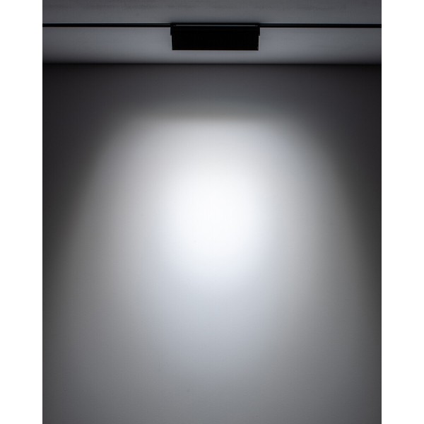 Магнітний трековий світильник Nowodvorski 10646 LVM Focus Out LED 1x9W 4000K 880Lm IP20 чорний - фото №3