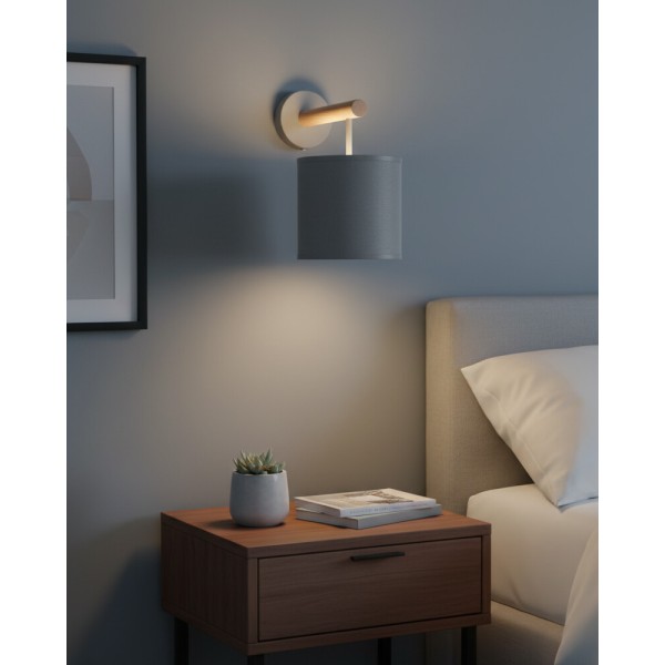 Бра, настенный светильник TK Lighting 4110 Deva graphite - фото №1