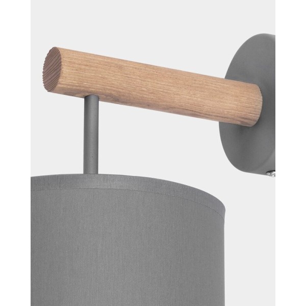 Бра, настенный светильник TK Lighting 4110 Deva graphite - фото №3