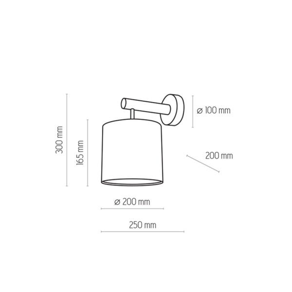 Бра, настенный светильник TK Lighting 4110 Deva graphite - фото №4