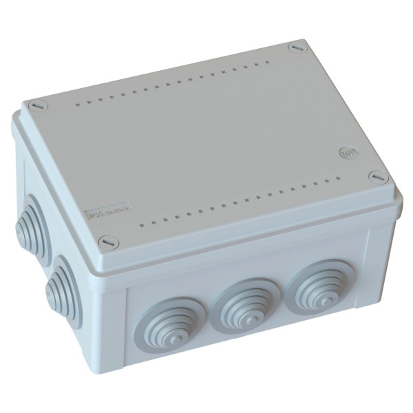 Коробка ответвительная DKC 54300 300х220х120мм с кабельными вводами IP55 - фото №3