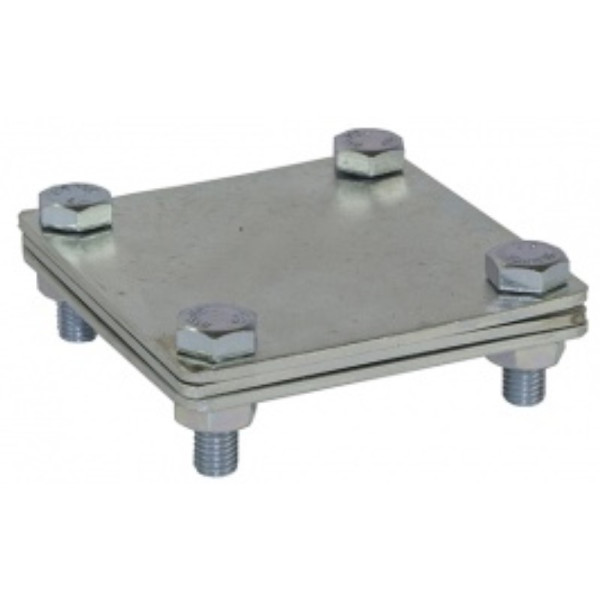 З'єднувач «смуга/смуга» з роздільною пластиною DKC NG3105 80х70мм із сталі гарячого цинкування