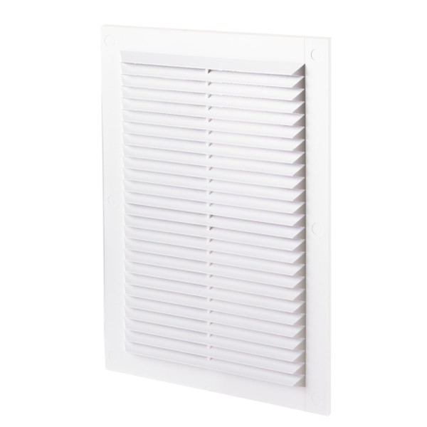 Решетка Vents МВ 125-1с АБС белая 170х238х8