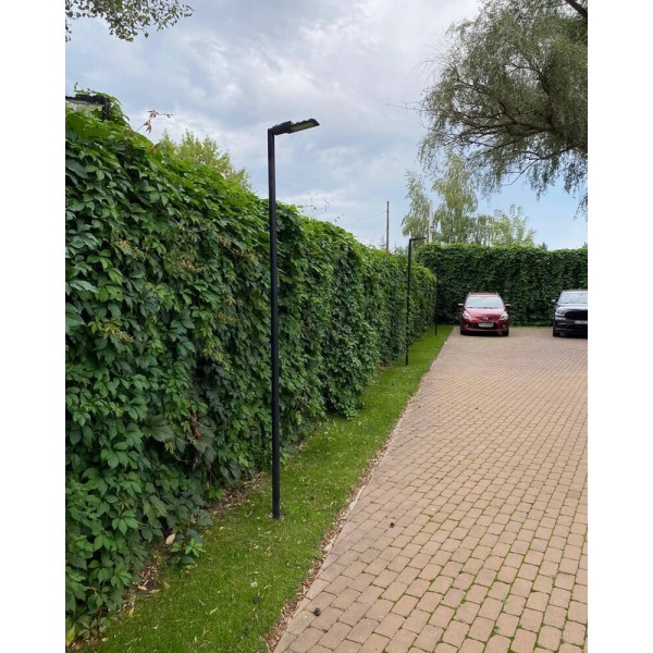 Вуличний світильник Nowodvorski 9252 Pathway LED 1x24W 3000K 2200Lm IP44 чорний - фото №1