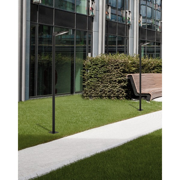 Вуличний світильник Nowodvorski 9252 Pathway LED 1x24W 3000K 2200Lm IP44 чорний - фото №2