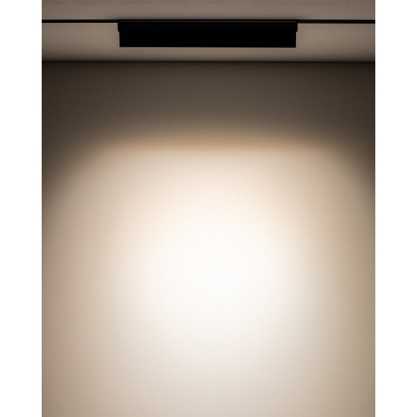 Магнітний трековий світильник Nowodvorski 10151 LVM Focus Out LED 1x15W 3000K 1300Lm IP20 чорний - фото №3