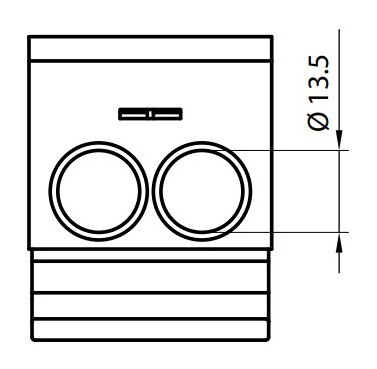 Распределительный блок ETI 001102423 EDBM-7/N (192А 1x4-70; 3x2.5-25; 4x2.5-16) - фото №3