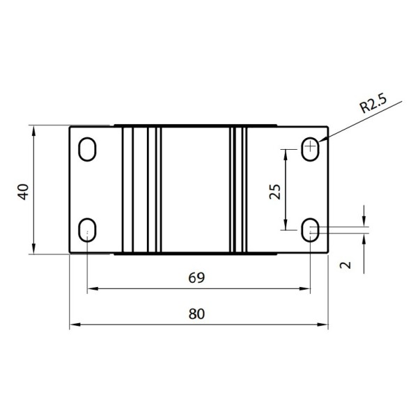 Распределительный блок ETI 001102423 EDBM-7/N (192А 1x4-70; 3x2.5-25; 4x2.5-16) - фото №6