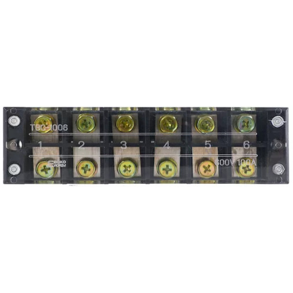 Клеммная колодка в корпусе Аско-Укрем TB 1006 - фото №1