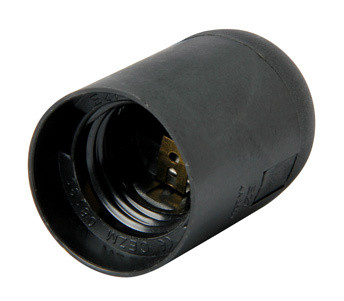 Пластиковый патрон E.Next s9100009 Е27 черный