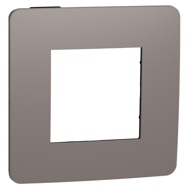 Однопостова рамка Schneider Electric NU280217 (шоколад/антрацит)