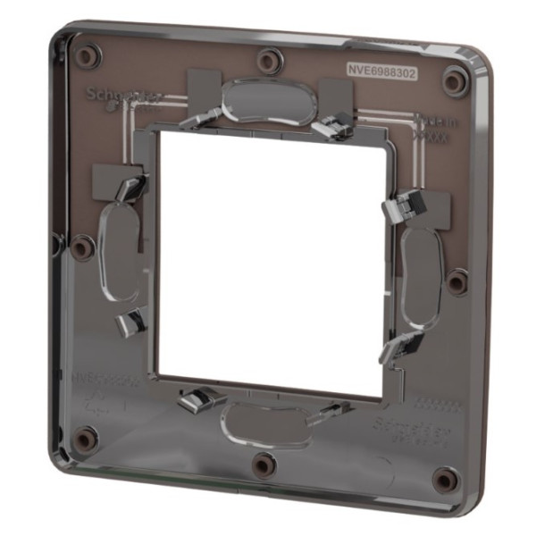 Однопостова рамка Schneider Electric NU280217 (шоколад/антрацит) - фото №4