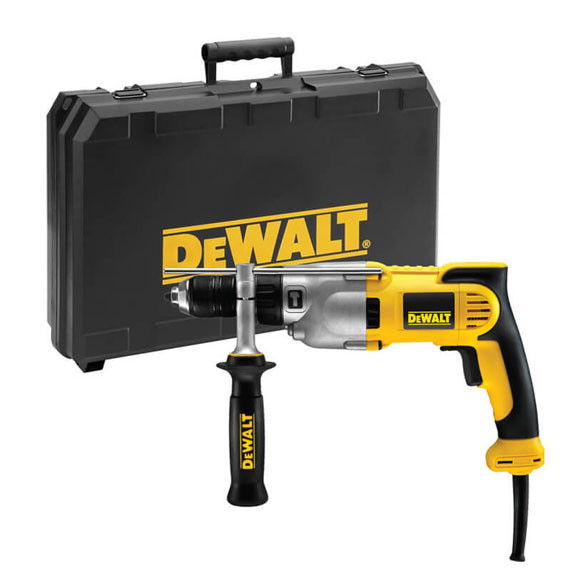 Сетевая ударная дрель DeWALT DWD524KS 1100Вт 40Нм 1250-3500 об/мин 56000 уд/мин патрон 13мм - фото №2