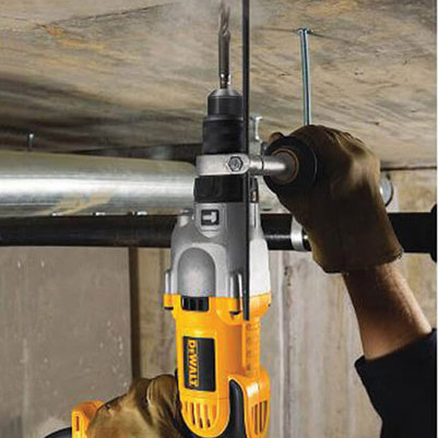 Сетевая ударная дрель DeWALT DWD524KS 1100Вт 40Нм 1250-3500 об/мин 56000 уд/мин патрон 13мм - фото №3