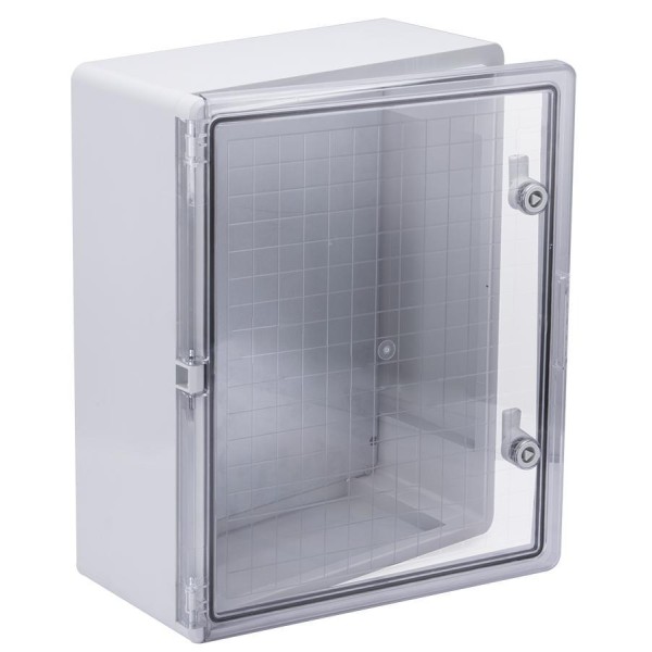 Корпус пластиковий UEC ЩМПп 500х400х180мм з прозорими дверцятами IP65 (MKP92-N-504018-65-UEC)