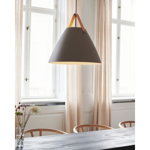 Подвесной светильник, люстра Nordlux 84353009 Strap E27 1x40W IP20 коричневый - фото №2