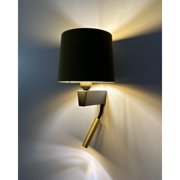 Бра, настінний світильник Nowodvorski 38214 Chillin E27+G9 2x10W+10W IP20 зелений - фото №2