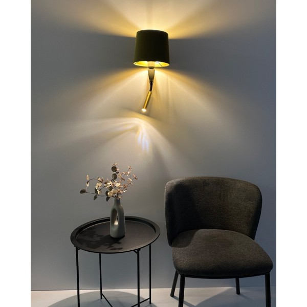 Бра, настінний світильник Nowodvorski 38214 Chillin E27+G9 2x10W+10W IP20 зелений - фото №3