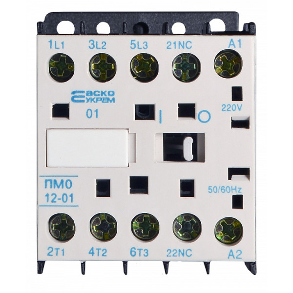 Мініконтактор Аско-Укрем ПМ 0-12-01 M7 220В LC1-K1201 (A0040010040) - фото №1