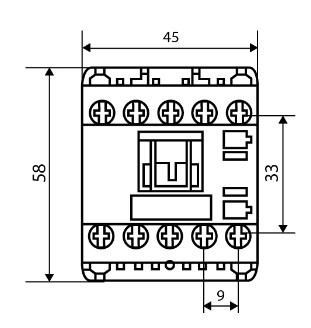 Мініконтактор Аско-Укрем ПМ 0-12-01 M7 220В LC1-K1201 (A0040010040) - фото №3