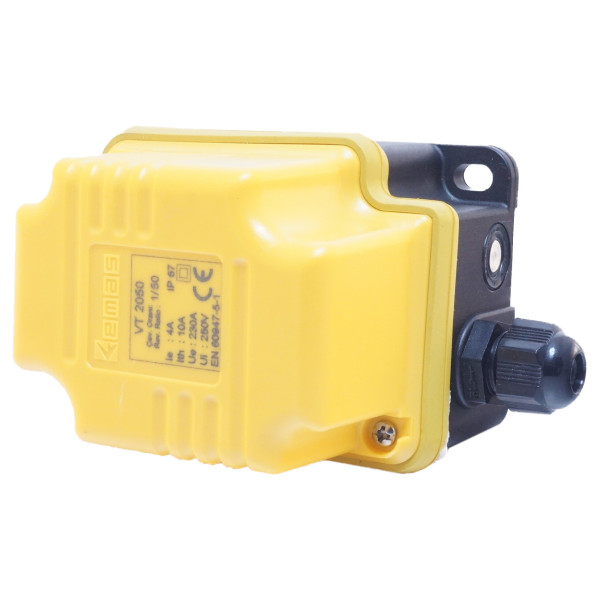 Конечный выключатель EMAS VT2050 с поворотом вала 2/50 - фото №5